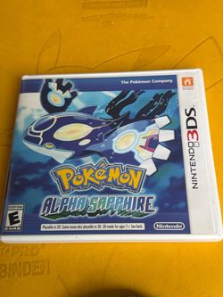 Pokemon alpha sapphire