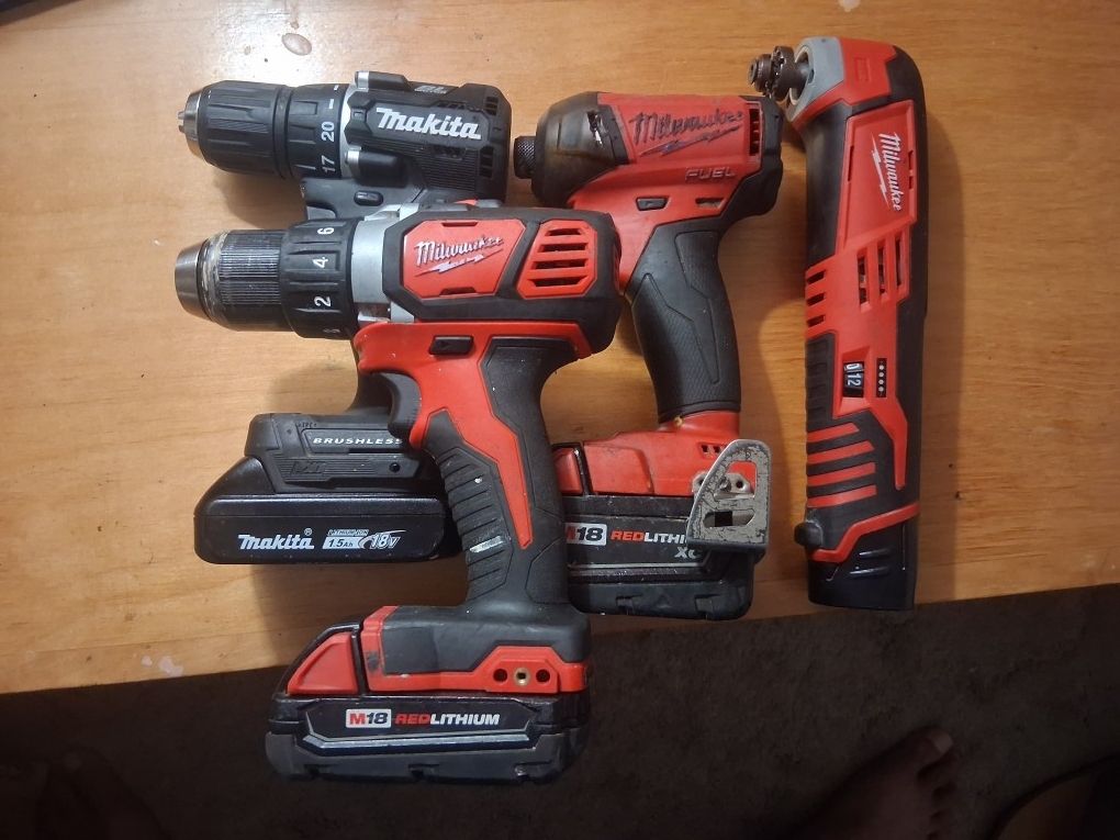 MAKITA MILWAUKEE MILWAUKEE MILWAUKEE