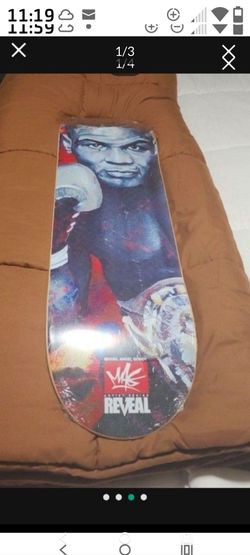 FIGHT FOR YOURS TYSON  SEALED SKATE DECK!