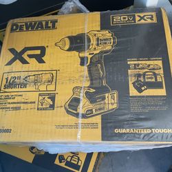 dewalt drill driver xr 2 batteries dcd800d2. Brand New 