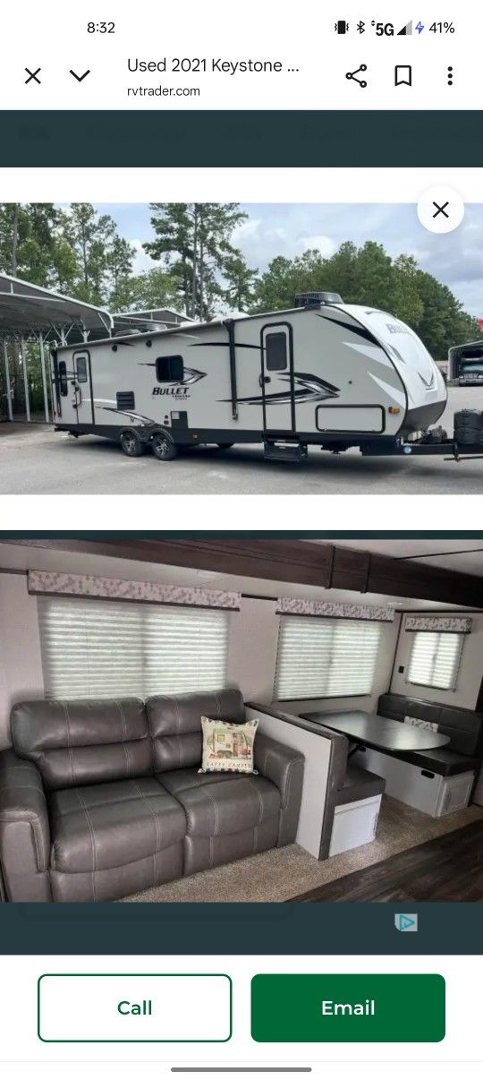 2021 Bullet Ultra Lite camping Trailer 
