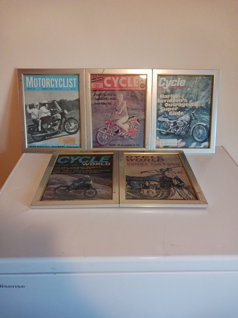 Motorcycle Magazines From The 60s