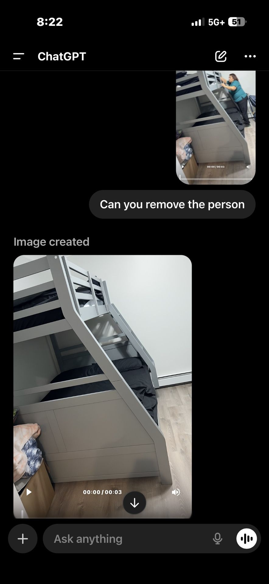 Twin Over Full Bunk Bed