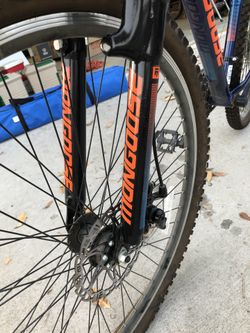 Mongoose 29 inch exhibit men's mountain bike cheap