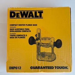 Dewalt Compact Router Plunge Base  DNP612