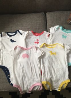 Carters baby girl onesies