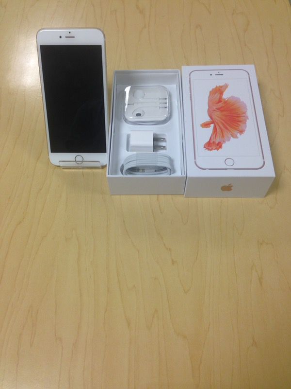 Apple iPhone 6s plus Factory Unlocked - Comes w/ Box + Accessories + 30 days warranty