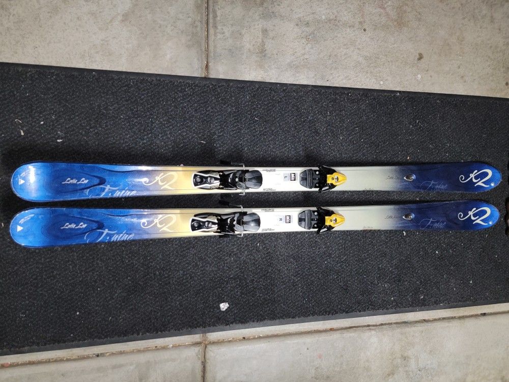 K2 Lotta Luv Women's Skis Salomon Bindings