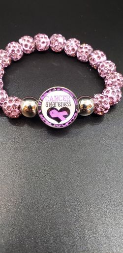 Breast cancer bracelet