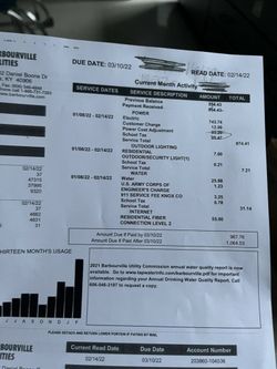 Electric bill