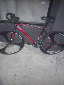 Kingtu Road Bike Black and Red