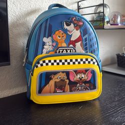 Oliver & Company Taxi Ride Loungefly Backpack 