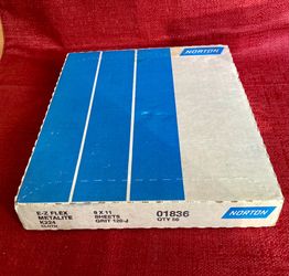 Norton 120 Grit Cloth Backed Sandpaper