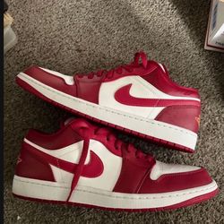 Nike Air Jordan 1 Low Cardinal Red Size 13 - Used but still in good condition  No box
