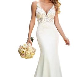 Mermaid Wedding Dress - Unworn and Unaltered