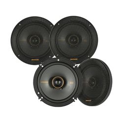 Four Kicker Speakers 6.5”