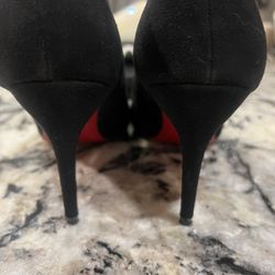 Black High Heels Euro Size 40   