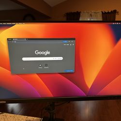Lenovo P27h-10 Monitor with Humanscale arm