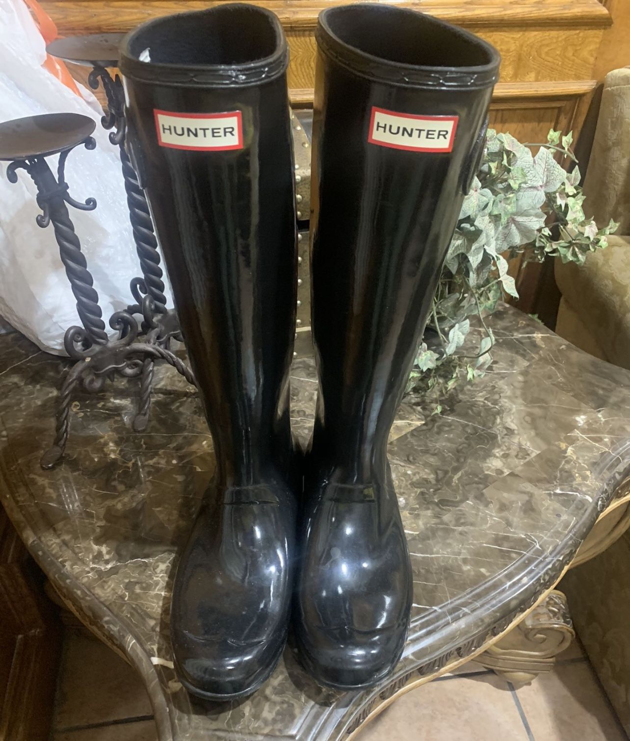 Hunter Rain Boots Size 10