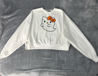 Hello Kitty crewneck sweater  (Halloween)