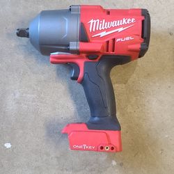 M18 FUEL ONE-KEY 18V Lithium-Ion Brushless Cordless 1/2 in. Impact Wrench with Friction Ring (Tool-Only)
