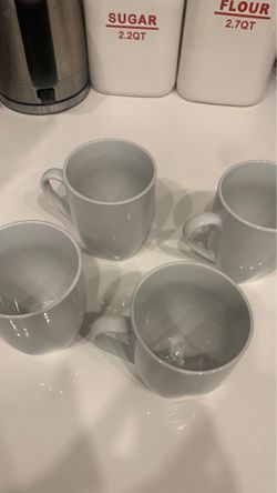 4 tea cups