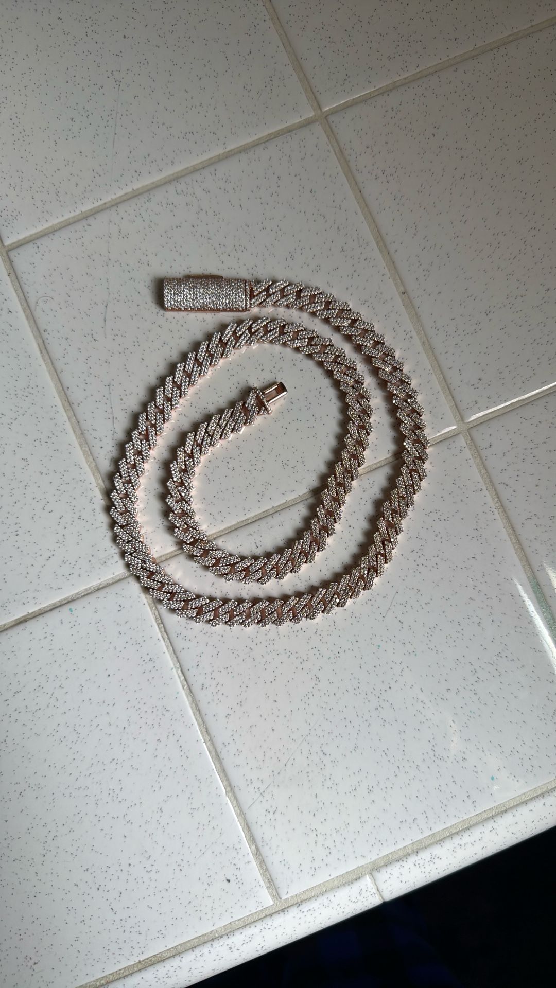 8mm Moisannite Chain