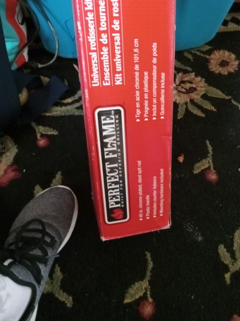 Perfect Flame Rotisserie Kit. 40 Inches