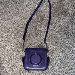 Purple Michael Kors Cross Body Purse