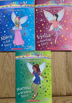 3 - Rainbow Magic School Day Fairies used