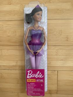 Barbie Fairytale Ballerina Doll, Purple 2018 Mattel