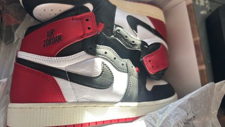 5Y Nike Air Jordan Black Toe Reimagined