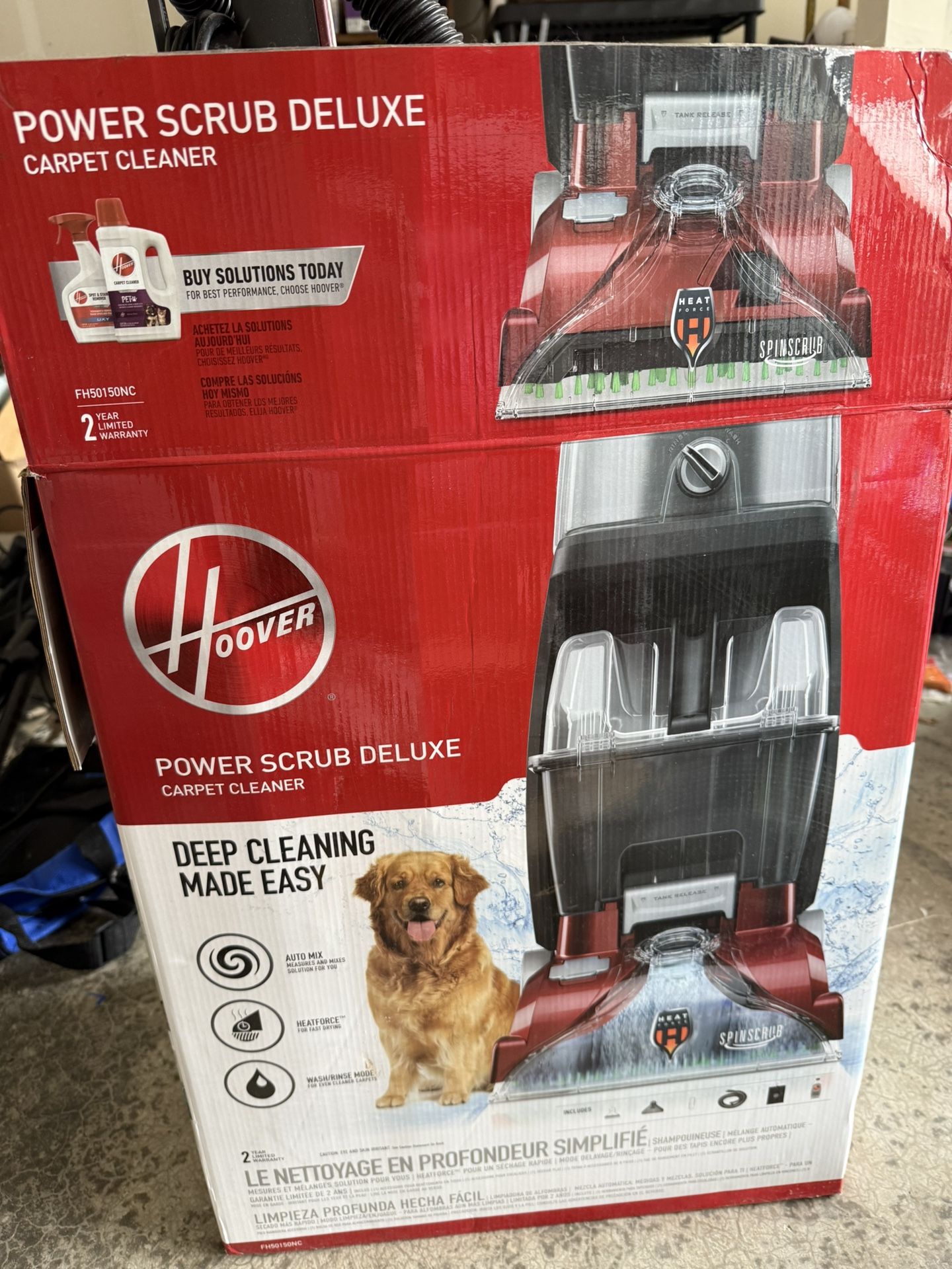 Hoover Carpet Cleaning Machine