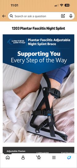 Plantar Fasciitis Night Splint (United Ortho, Med)