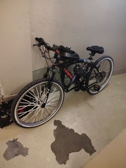 Motorized Gas-Powered Bicycle