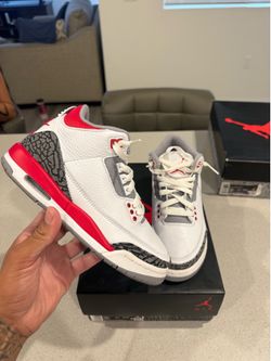 Jordan 3 Fire red