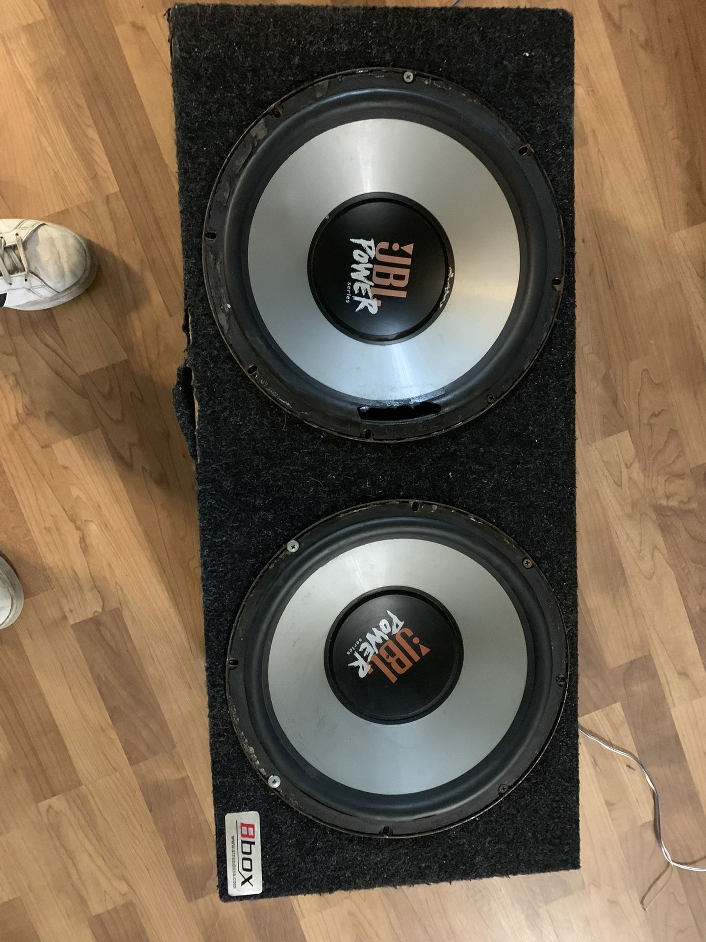 12” JBL Subwoofers in Bbox