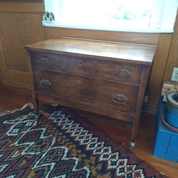 Oak Dresser, 2 Drawers