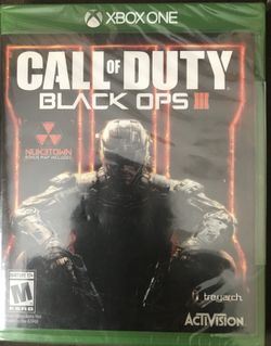 Xbox One game Call of Duty/Black Ops 3