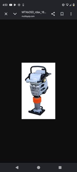 Mikasa MTX60 Compactor