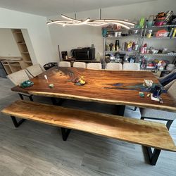 Live Edge Furniture ~ Custom Designs ~ Please Read Description!