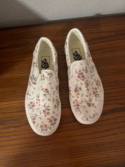 Vans Classic Slip-On Floral Sneakers Women’s 9