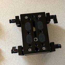 SmallRig Tripod Mounting Kit with 2 x Plates and 2 x 15mm Rod Clamps