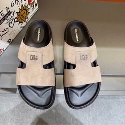Dolce Gabbana Men’s Slides With Box 2026 New