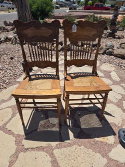 High back Wood chairs
