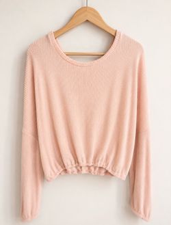 Soft Ribbed Lounge Top