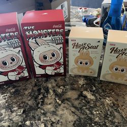 Labubus Coca Cola And Have A Seat Blind Boxes 