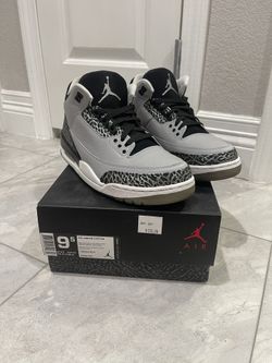 Jordan 3 Wolf Gray