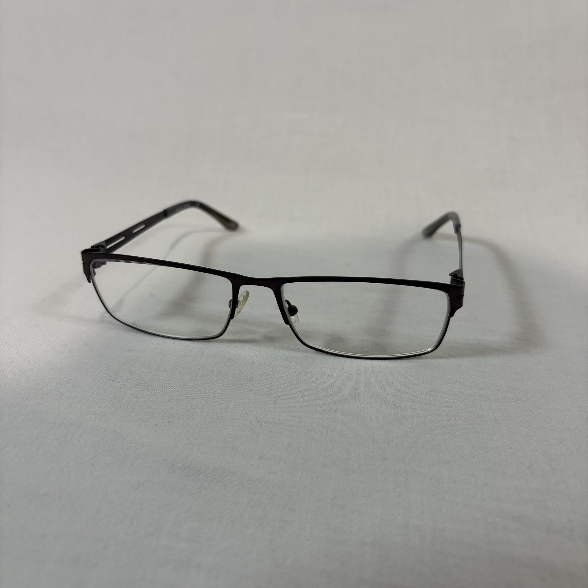 Michael Ryen Designer Eyeglasses Frames Black Metal Like New Local