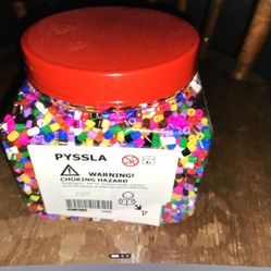 Pyssla Beads From IKEA Bright Multicolor